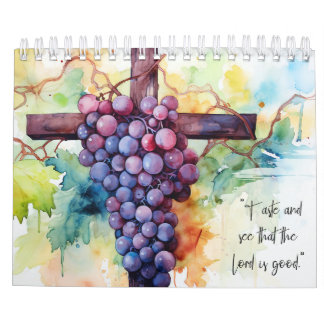 Calendario Escrituras bibliales positivas de motivación inspi