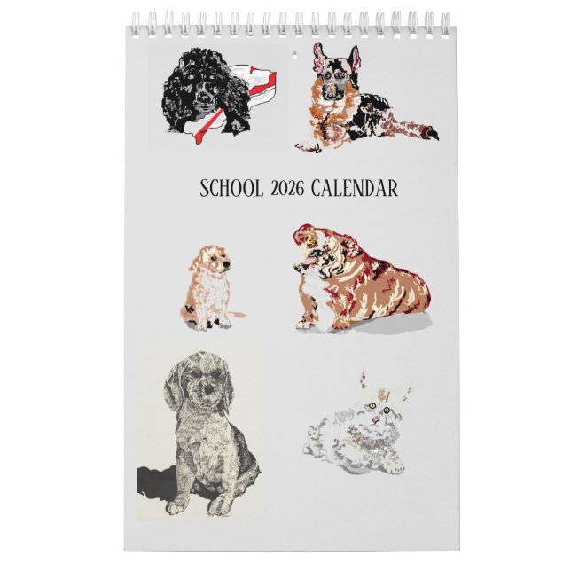Calendario ; Escuela  2026 (Tapa)