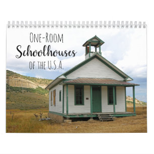 Calendario Escuelas de una habitación de los EE.UU.Calendario