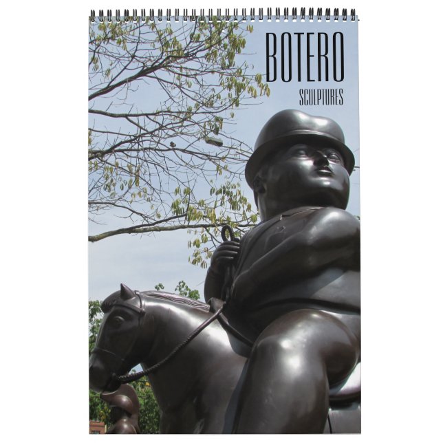 Calendario esculturas botero 2025 (Tapa)