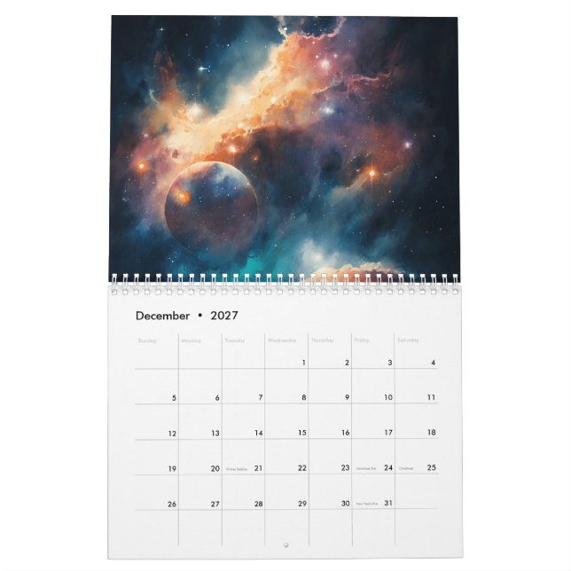 Calendario Espacio ultraterrestre (Dec 2027)