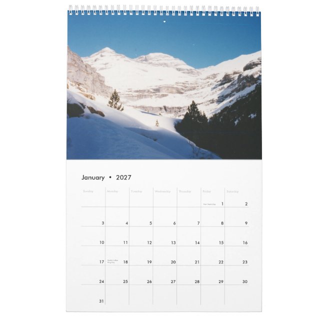 Calendario España (Jan 2027)