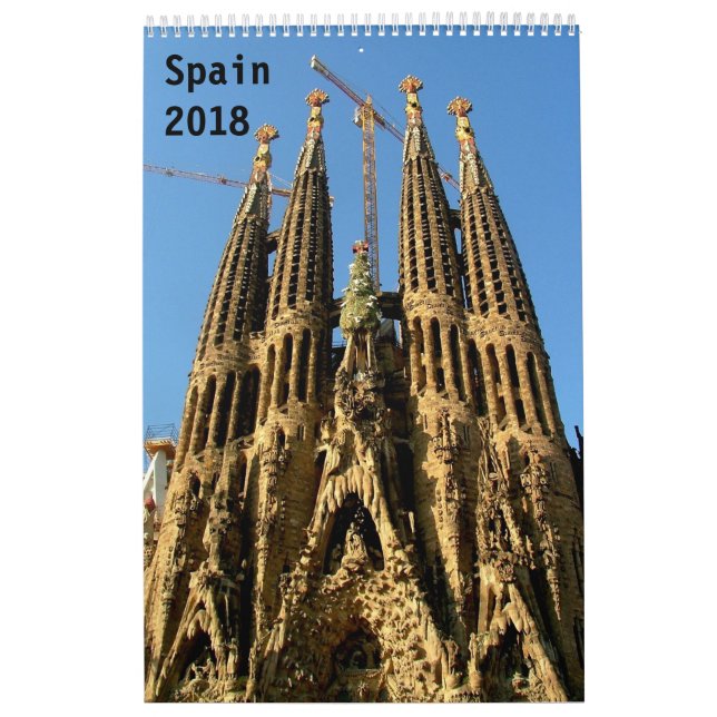 Calendario España 2018 (Tapa)