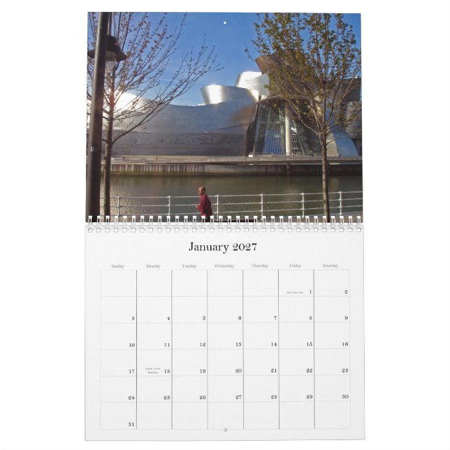 Calendario España BILBAO, 2009 (Jan 2027)