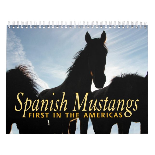 Calendario español del mustango (Tapa)