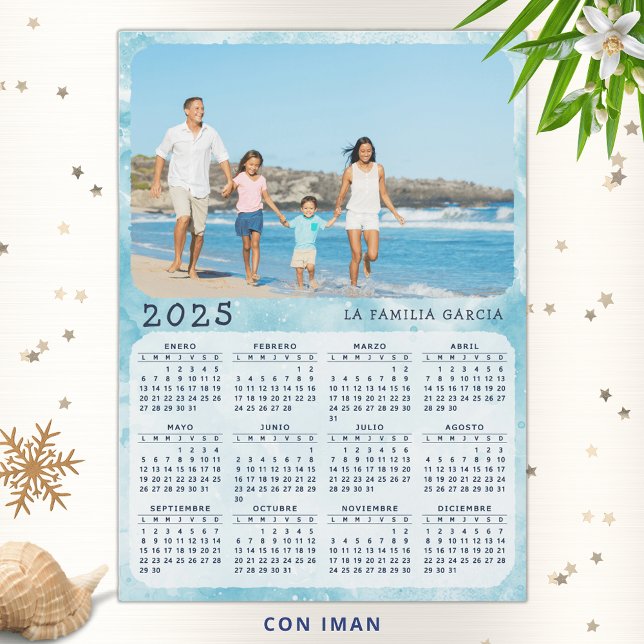 Calendario Español Personalizado 2025 (Subido por el creador)