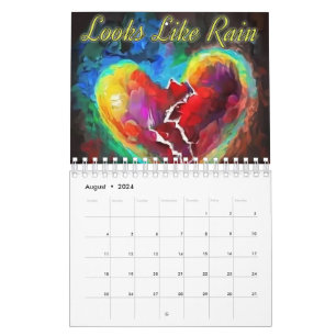 Calendario Espiral Oficial Scotty Allen 2024