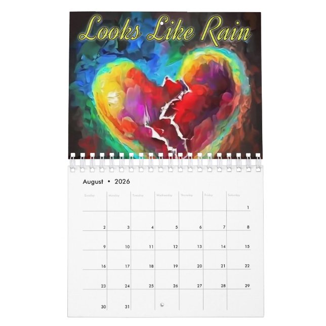 Calendario Espiral Oficial Scotty Allen 2024 (Aug 2026)