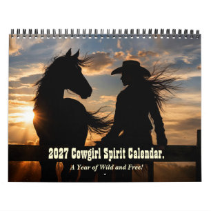 Calendario Espíritu vaquero occidental de 2027