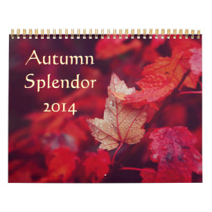 Calendario Esplendor de otoño de 2014