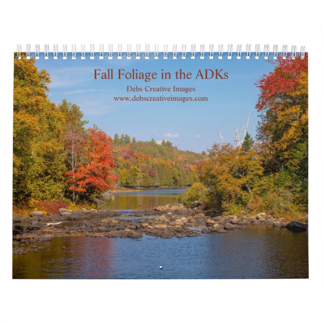 Calendario Esplendor de Otoño en los Adirondacks 2 (Tapa)