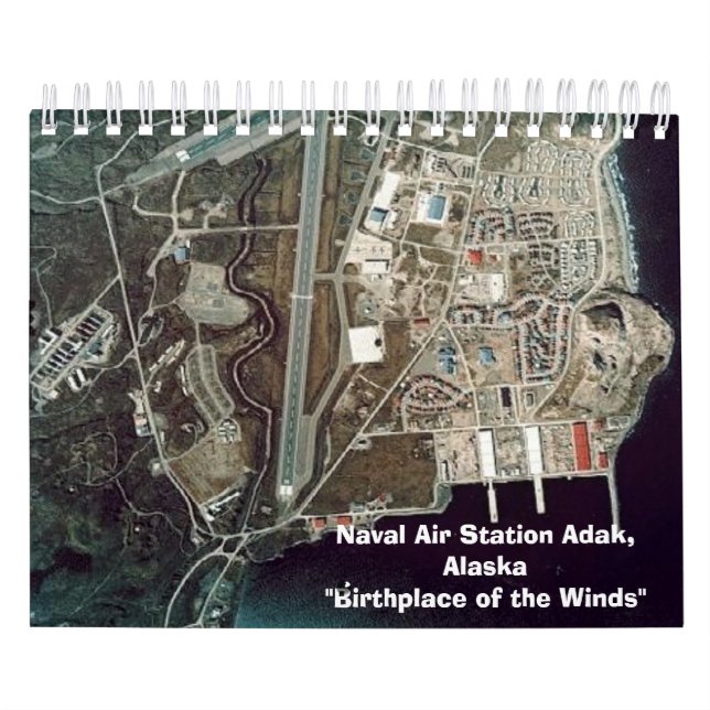 Calendario - estación aérea naval Adak, Alaska (Tapa)