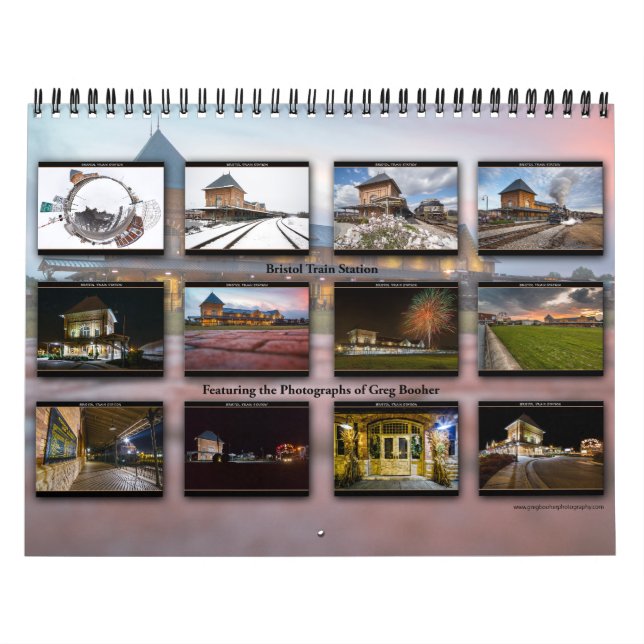 Calendario Estación de tren de Bristol (Tapa)