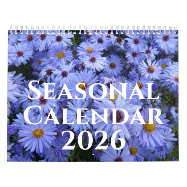 Calendario estacional de fotos 2026 (Tapa)