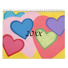 Calendario estacional impreso de Personalizado de 