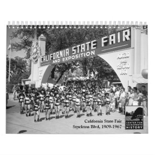 Calendario Estado de California justo - bulevar de Stockton,