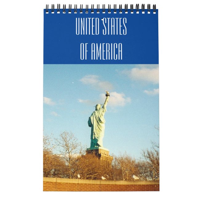 Calendario estados unidos américa (Tapa)