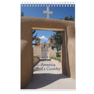 Calendario Estados Unidos, el país de Dios que escoges el cal