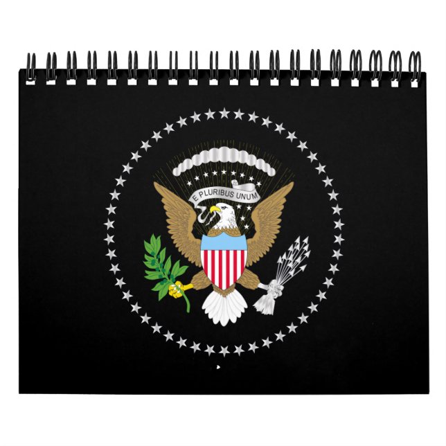 Calendario Estados Unidos presenta la bandera (Tapa)