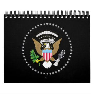 Calendario Estados Unidos presenta la bandera