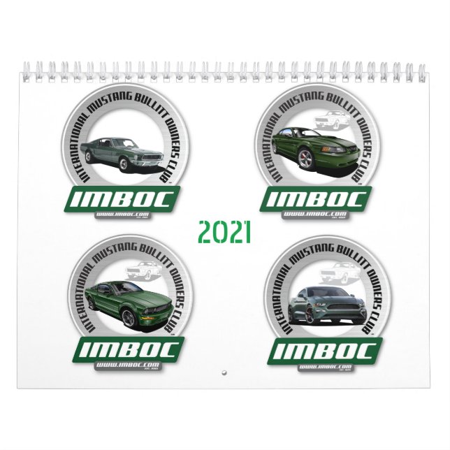Calendario estándar IMBOC 2021 (Tapa)