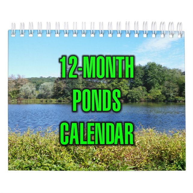 Calendario Estanques de 12 meses (Tapa)