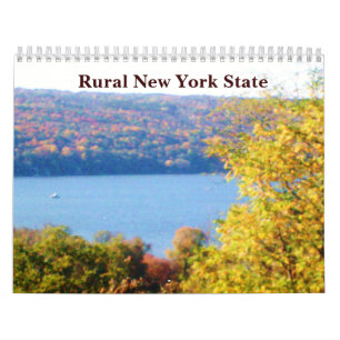 Calendario estatal RURAL de NUEVA YORK