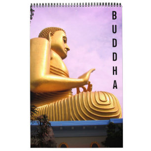 Calendario estatuas de Buda