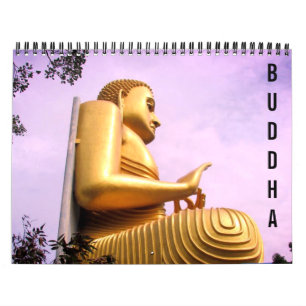 Calendario estatuas de buda 2026