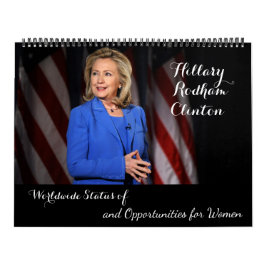 Calendario Estatus de las mujeres mundial de Hillary Rodham