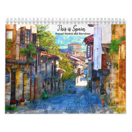 Calendario Esto es España- Más allá de Madrid y Barcelona Cal