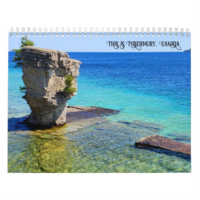 Calendario Esto es Tobermory Canada (Tapa)