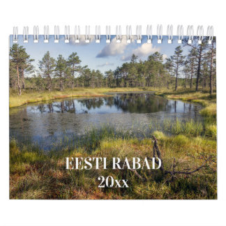 Calendario estonio de bogs Eesti Rabad