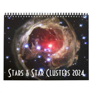 Calendario Estrella de la astronomía espacial 2024: Universo