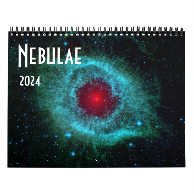 Calendario Estrellas de nebulosas del Universo de Astronomía  (Tapa)