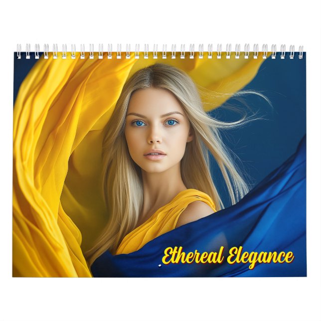 Calendario Ethereal Elegance: Una celebración global (Tapa)