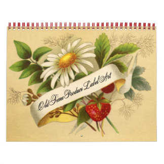 Calendario Etiquetas de frutas y hortalizas