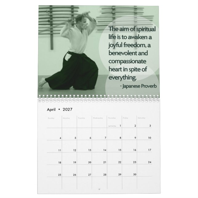 Calendario Eugene Aikikai 2026 (Apr 2027)