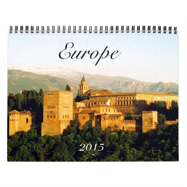 Calendario europa 2015 (Tapa)