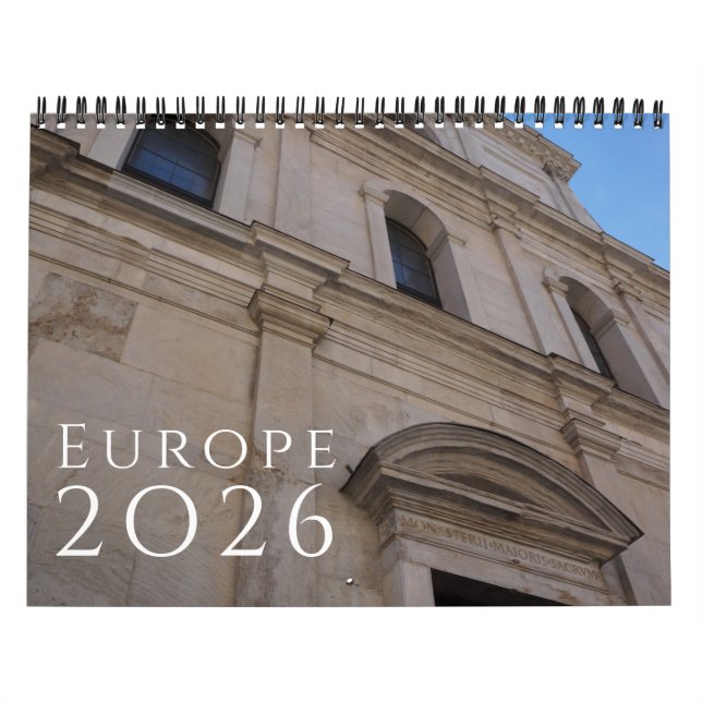 Calendario Europe Calendar (Tapa)