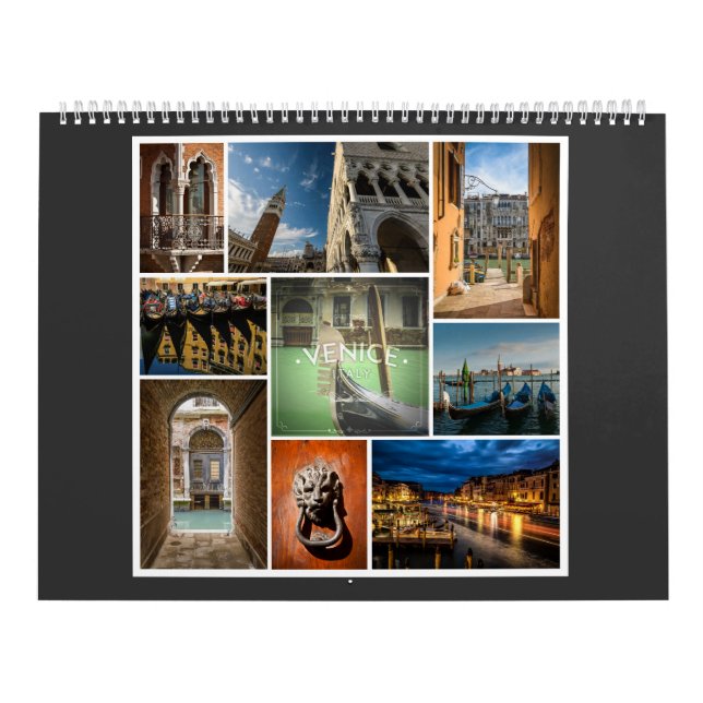 Calendario EVE Venecia, Italia, Europa (Tapa)