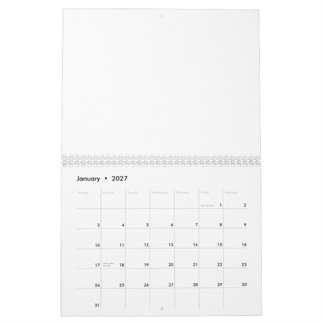 Calendario Evolución llevada a Boulder (Jan 2027)