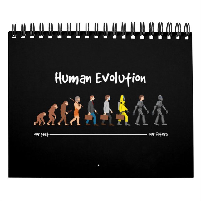 Calendario Evolución: un futuro robótico (Tapa)