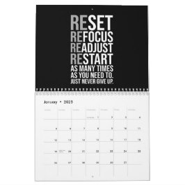 Calendario Éxito Molienda Empresario Gimnasio Esfuerzo Inspir