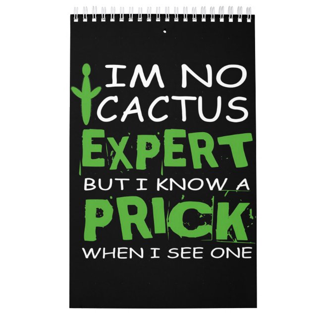 Calendario Experto en Cactus (Tapa)