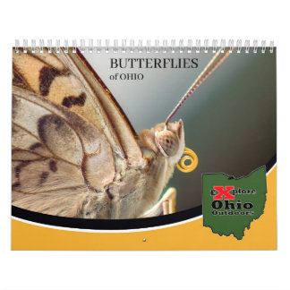 Calendario Explora las mariposas al aire libre de Ohio Calend