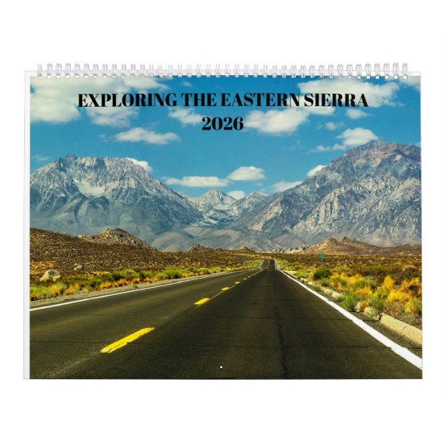 Calendario Exploring the Eastern Sierra 2026 | Photography (Tapa)