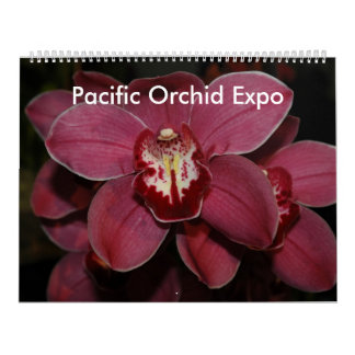 Calendario Expo pacífica de la orquídea