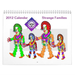 Calendario extraño de las familias 2012