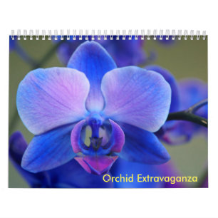 Calendario Extravagancia de la orquídea